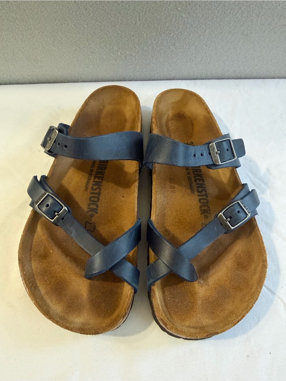 Birkenstock Mayari Slide Sandals s37 Women’s Navy Blue